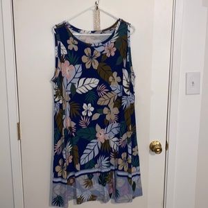 Plus Sized 16/18 Loft Floral Dress